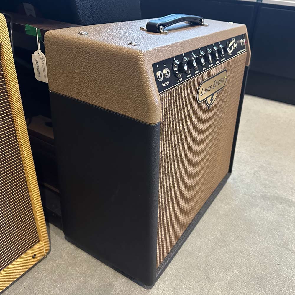 Louis Electric Columbia Reverb 18W 1x12 in. Tube Combo Guitar Amp w/ Cover (Pre-Owned)
