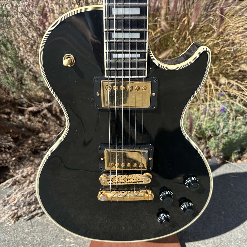 Gibson Custom 1989 Les Paul Black Beauty Electric Guitar w/ Case (Pre-Owned)