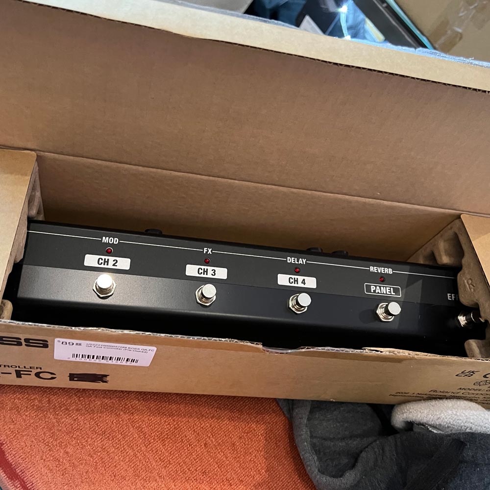 BOSS GA-FC Foot Controller for Roland and BOSS Amps (Pre-Owned