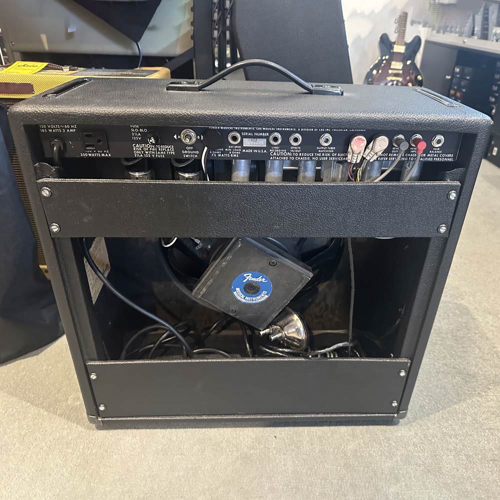 Fender 75 1x15 75W Combo Tube Amp w/ Cover (Pre-Owned)