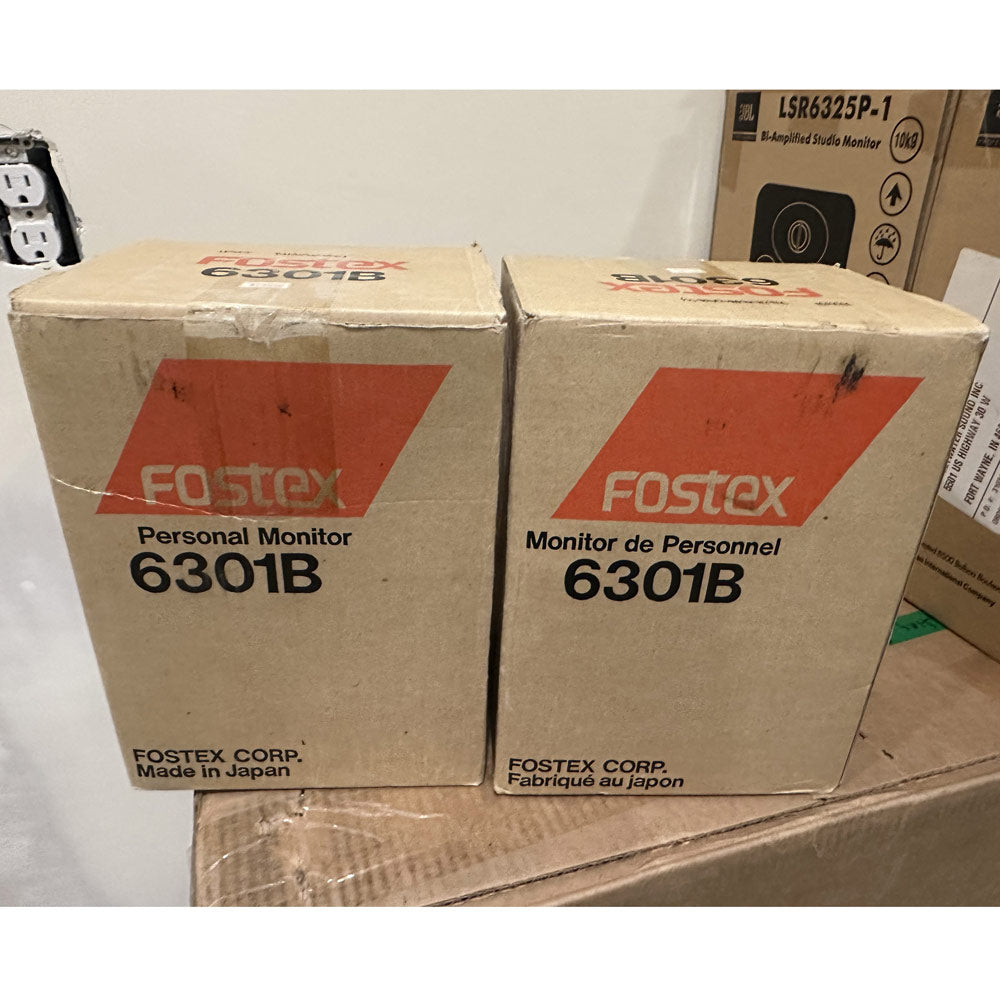 Fostex 6301B Compact Powered Monitor Speaker Pair (Pre-Owned)