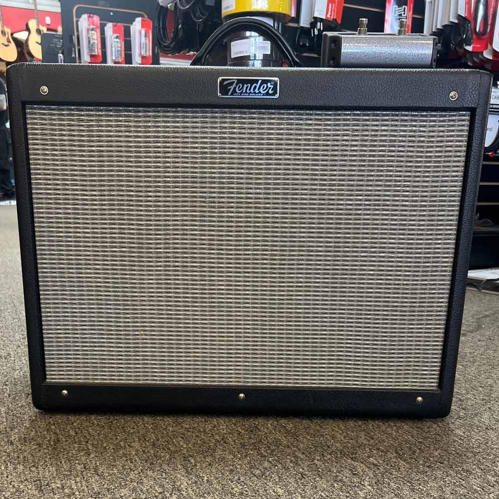 Fender Hot Rod Deluxe III 40W 3-Channel 1x12 Tube Combo Guitar Amp w/ Cover + Footswitch (Pre-Owned)