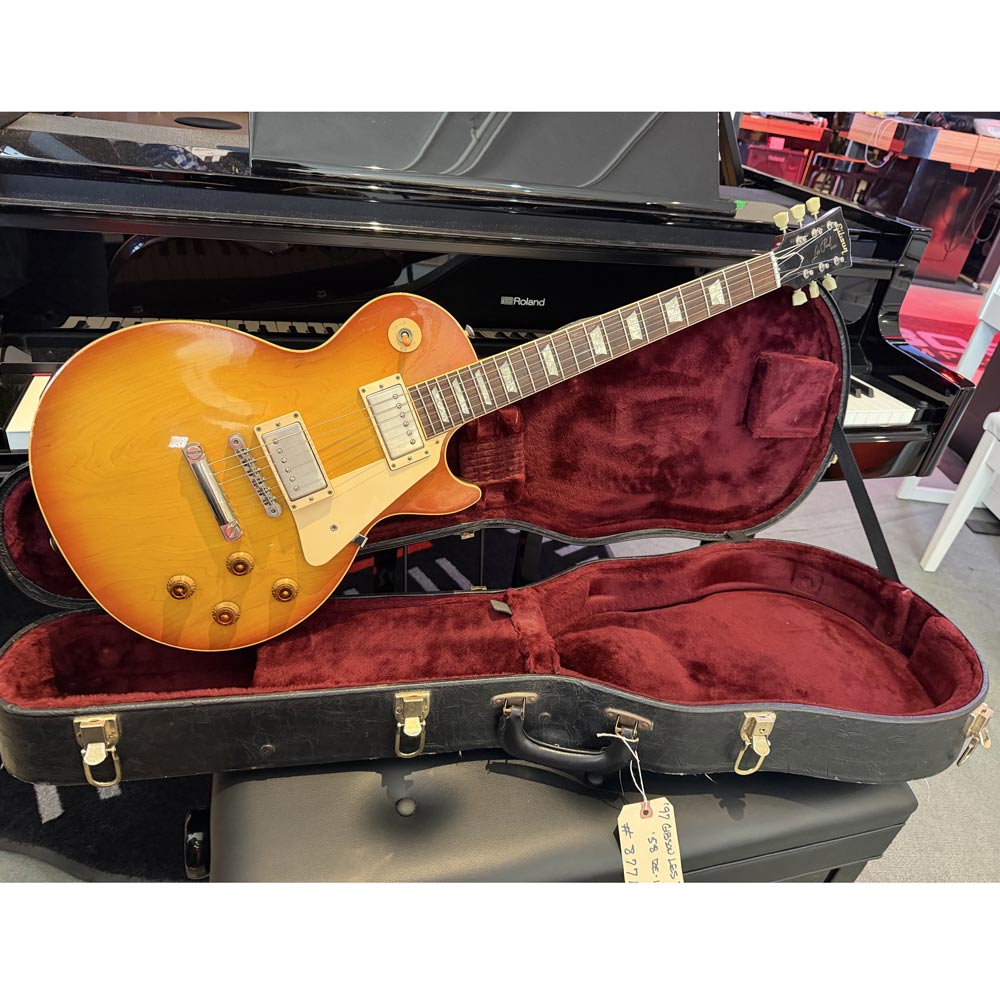 Gibson '97 Custom Art Historic '58 Reissue Les Paul w/ Case (Joe Satriani Private Collection) (Pre-Owned)