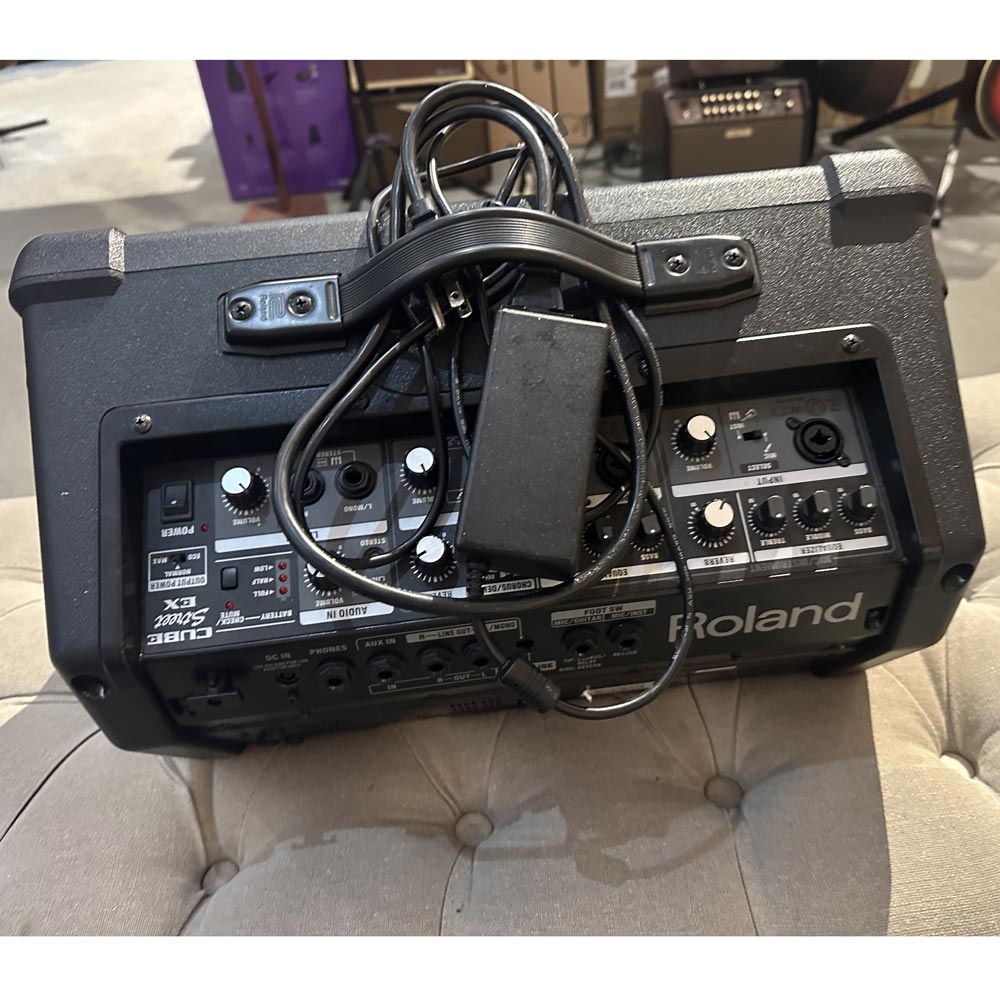 Roland CUBE Street EX Battery-Powered 50W Stereo Multi-Instrument Amplifier (Pre-Owned)