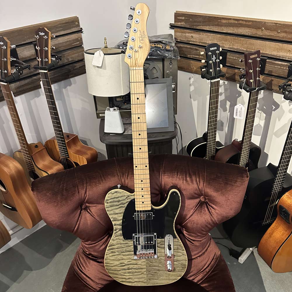 Michael Kelly Figured Maple Top T-Style Electric Guitar w/ Gig Bag (Pre-Owned)
