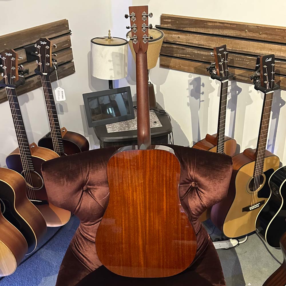 Santa Cruz D Pre-War Solid Wood Dreadnought Acoustic Guitar w/ Case (Pre-Owned)