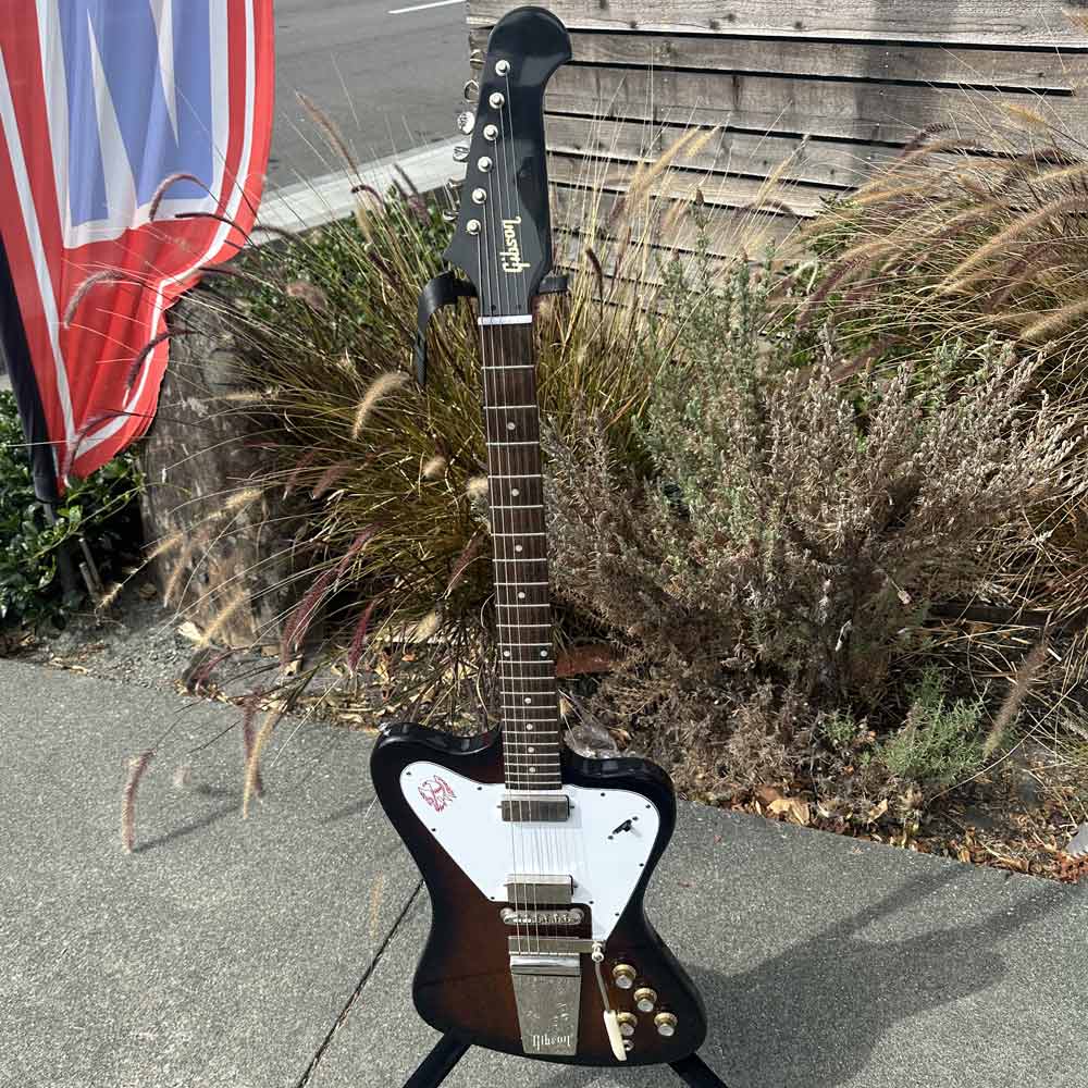 Gibson 2024 Custom 1965 Non-Reverse Firebird V Electric Guitar w/ Maestro Vibrola and Case (Pre-Owned)