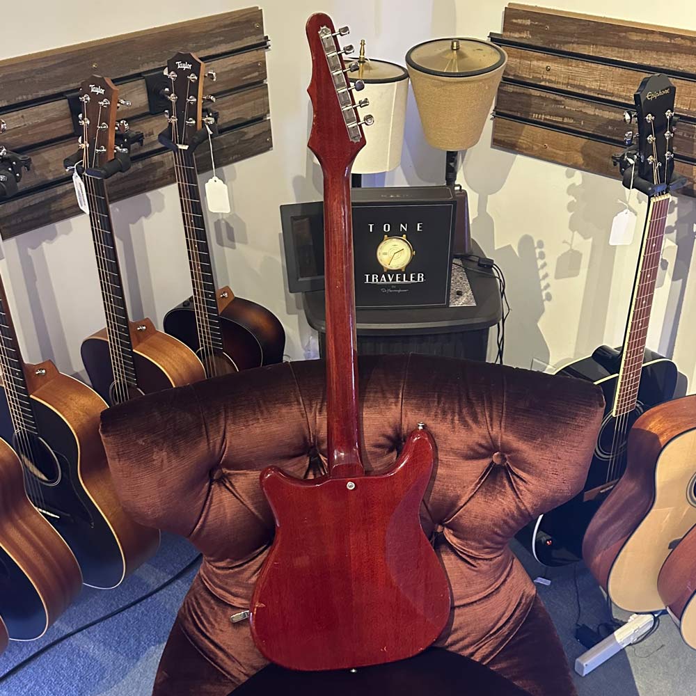Epiphone 1965 Wilshire Vintage Electric Guitar w/ Case - Cherry