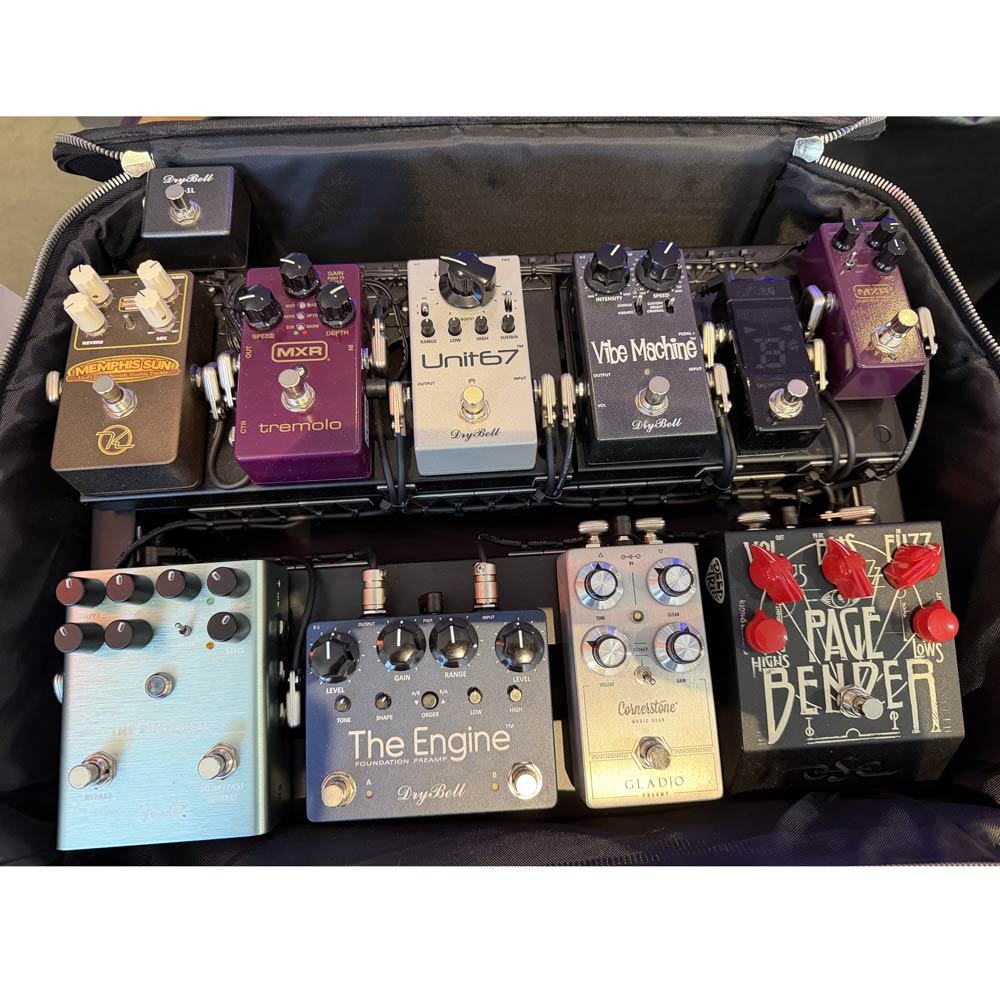 Custom Wired Pedal Board - Guitarist's Dream Board - All Premium Pedals - $3400 Value! (Pre-Owned)