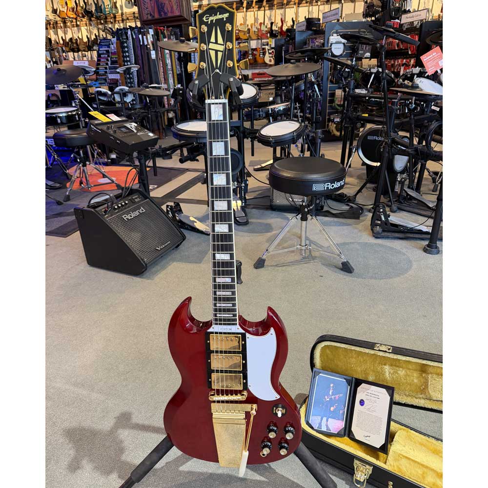Gibson Epiphone Joe Bonamassa 1963 SG Custom Electric Guitar w/ Case (Pre-Owned)