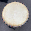 African Tempo Rope Tuned 12 in. Hide Djembe Drum w/ Stand and Bag (Pre-Owned)