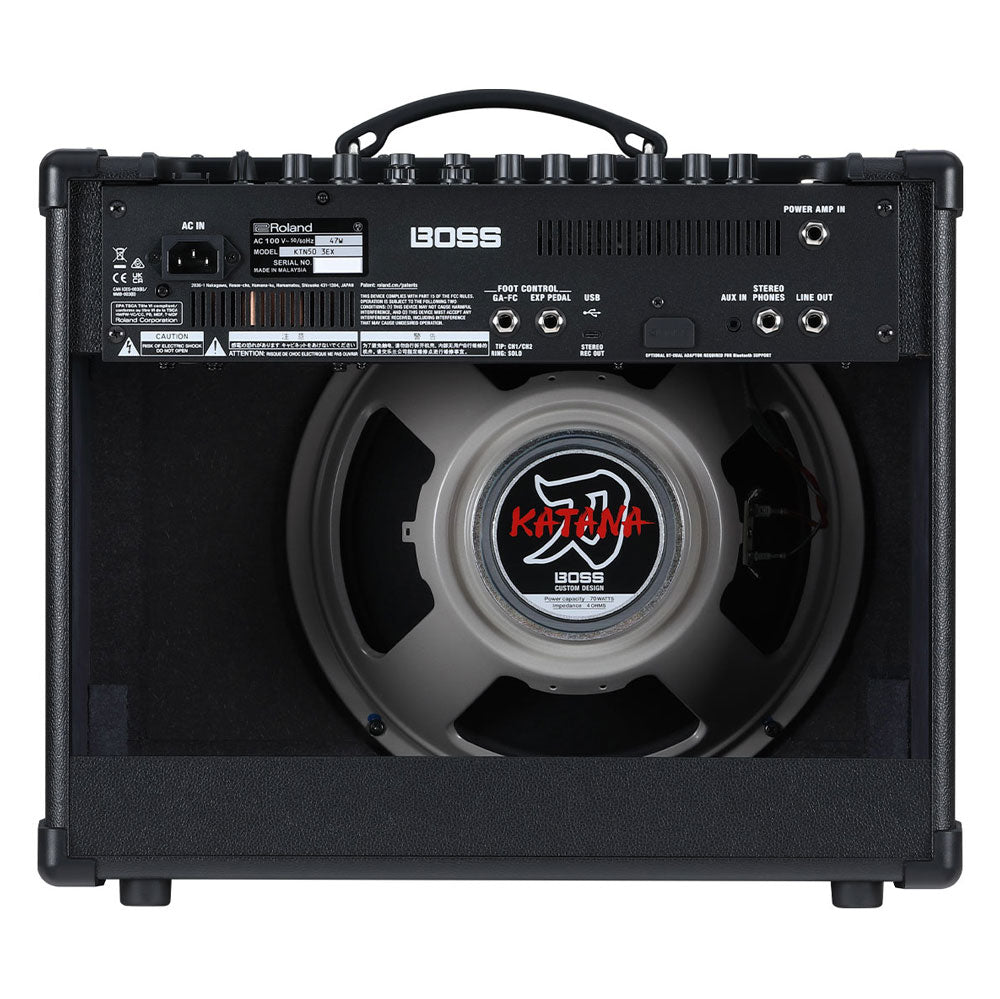BOSS Katana 50-EX Gen 3 50-Watt 1x12 EX Guitar Combo Amplifier – Bananas At Large Inc.® Musical Instruments & Pro Audio