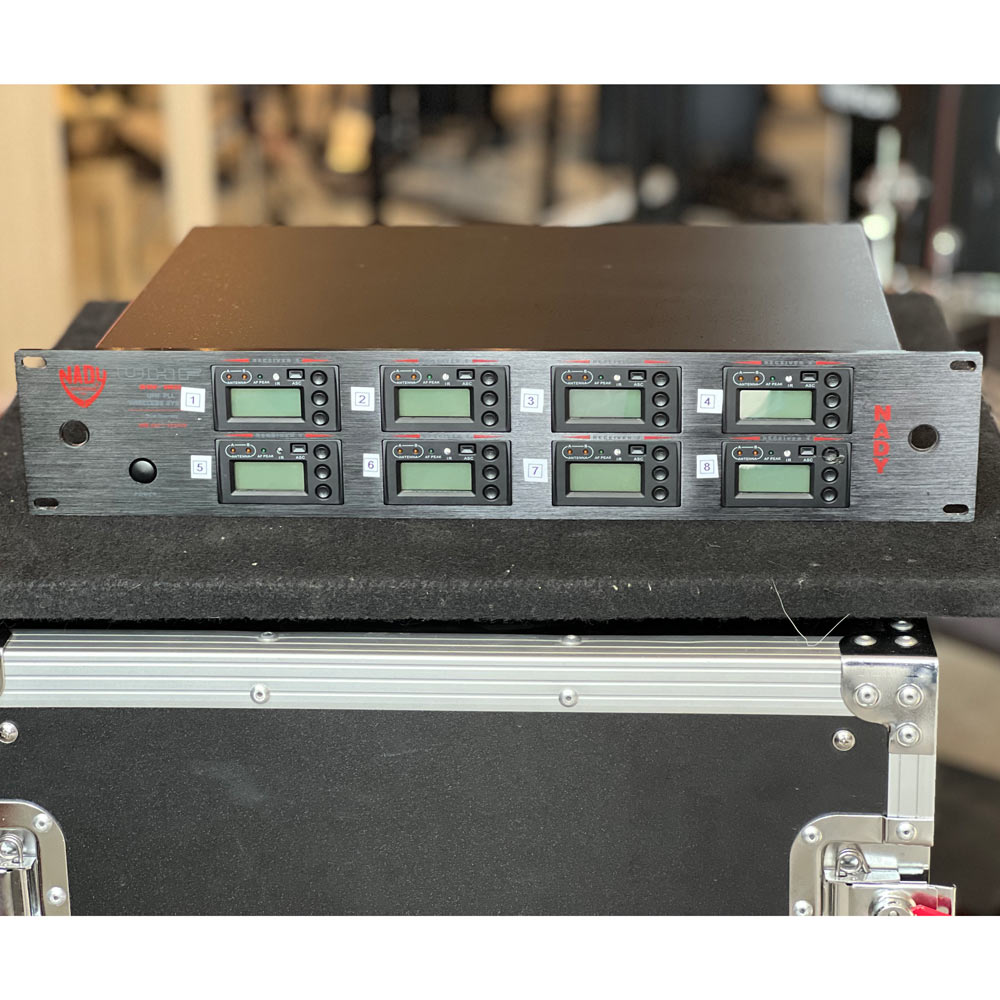 NADY 8W-1KU 8 Channel UHF Wireless Receiver Only (Pre-Owned - All Sales Final)