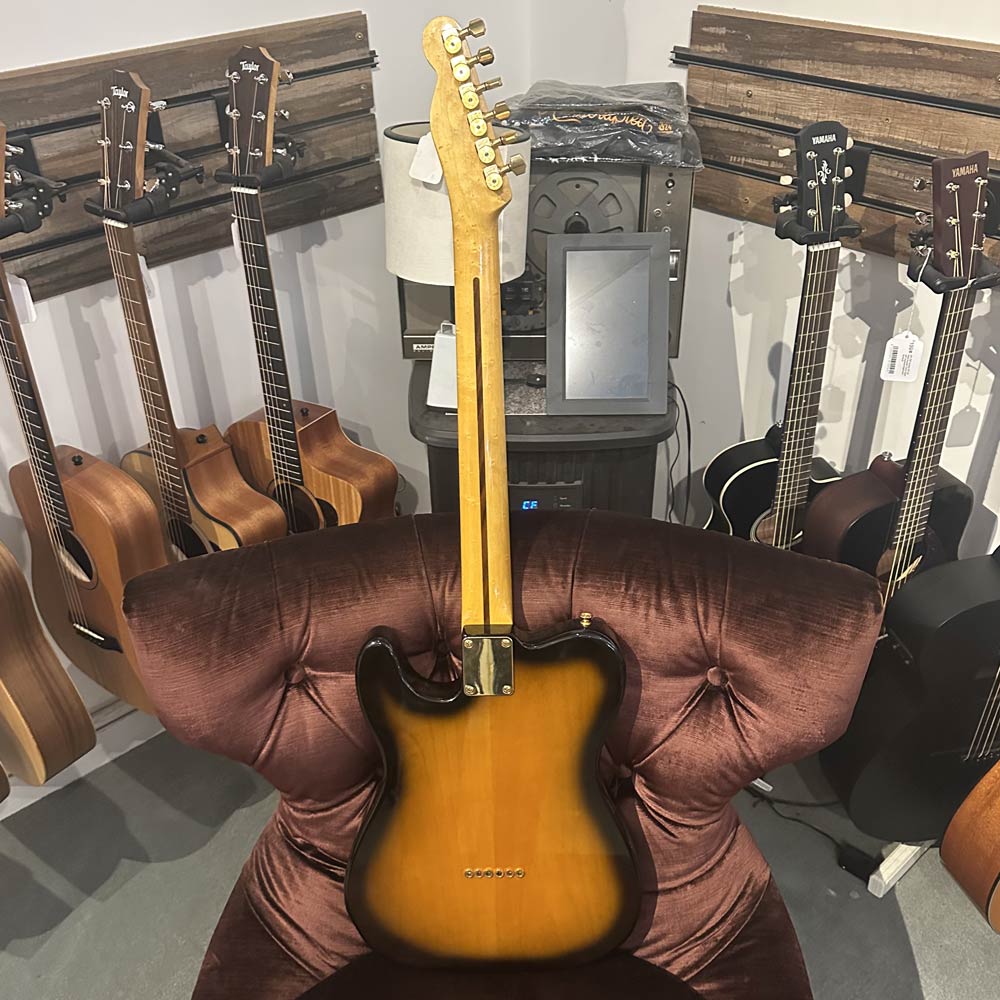 Custom T-Style Electric Guitar w/ Gold Foil Pickups - Fishman VT Piezo Bridge - Gig Bag (Pre-Owned)