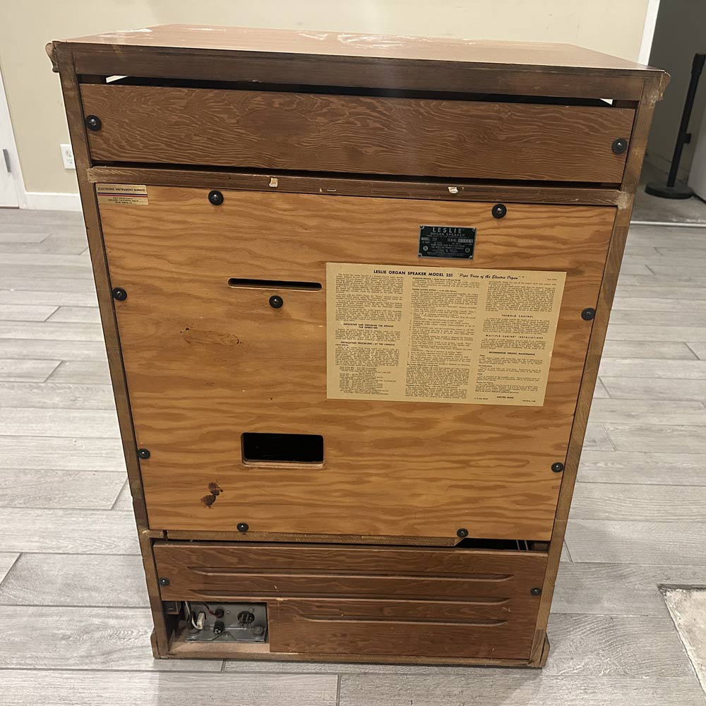 Leslie 251 Vintage Rotary Speaker Amp Cabinet for Hammond Organs (Pre-Owned)