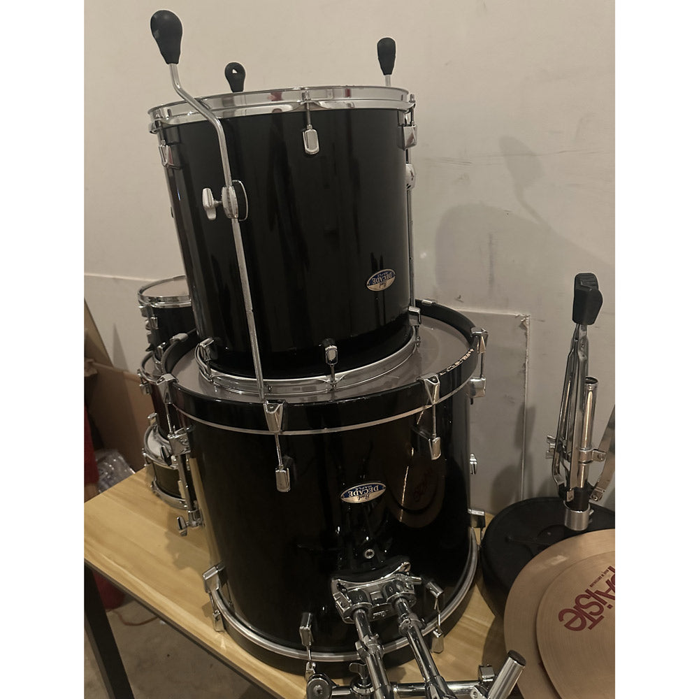 Pearl Decade 5-Piece Drum Kit w/ Ludwig Hardware and Paiste Cymbals (Pre-Owned)