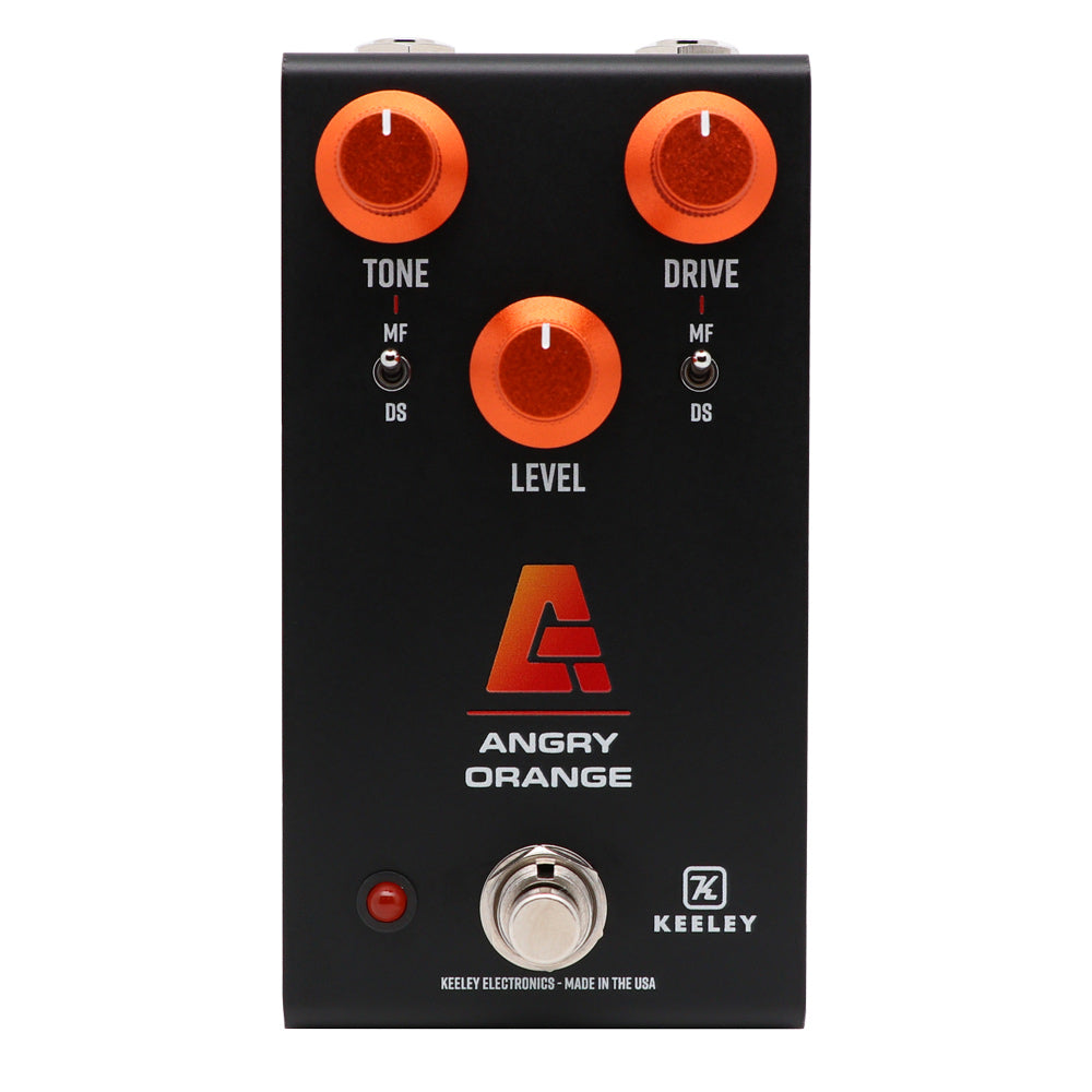 Keeley Angry Orange Distortion and Fuzz Pedal