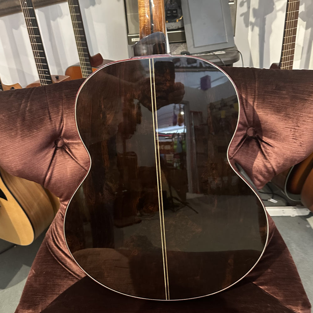 KR Guitars Custom Acoustic-Electric Bass w/ Case (Pre-Owned)