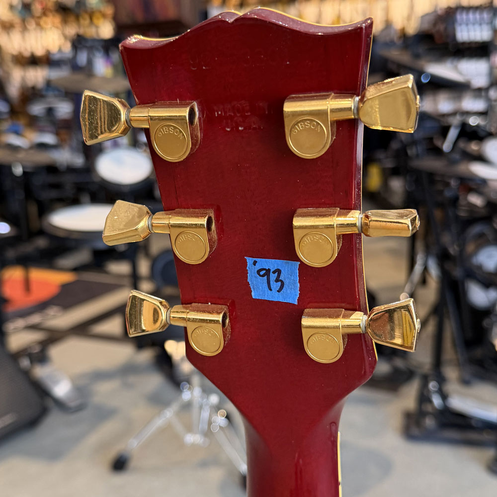 Gibson '93 Les Paul Custom w/ Case - Cherry Burst (Joe Satriani Private Collection) (Pre-Owned)