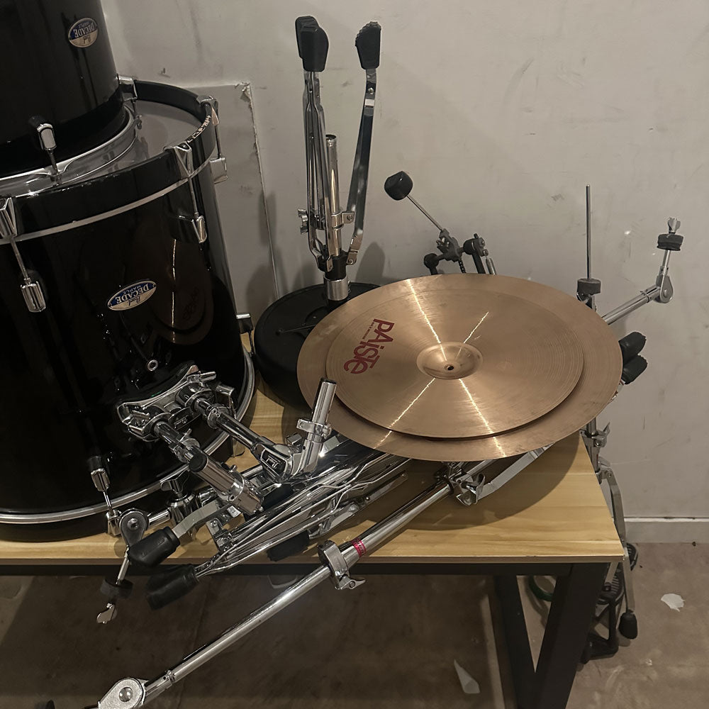 Pearl Decade 5-Piece Drum Kit w/ Ludwig Hardware and Paiste Cymbals (Pre-Owned)