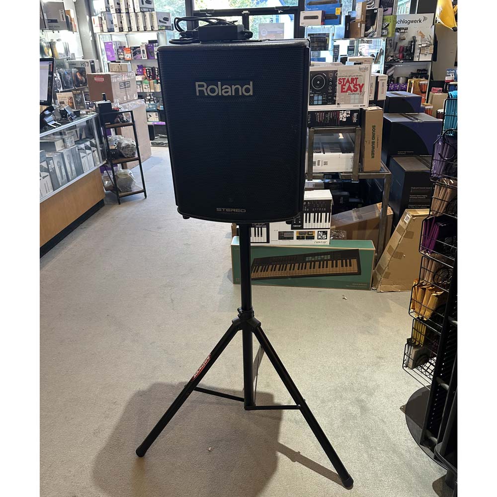 Roland BA-330 Portable Stereo Digital PA System w/ Stand (Pre-Owned)