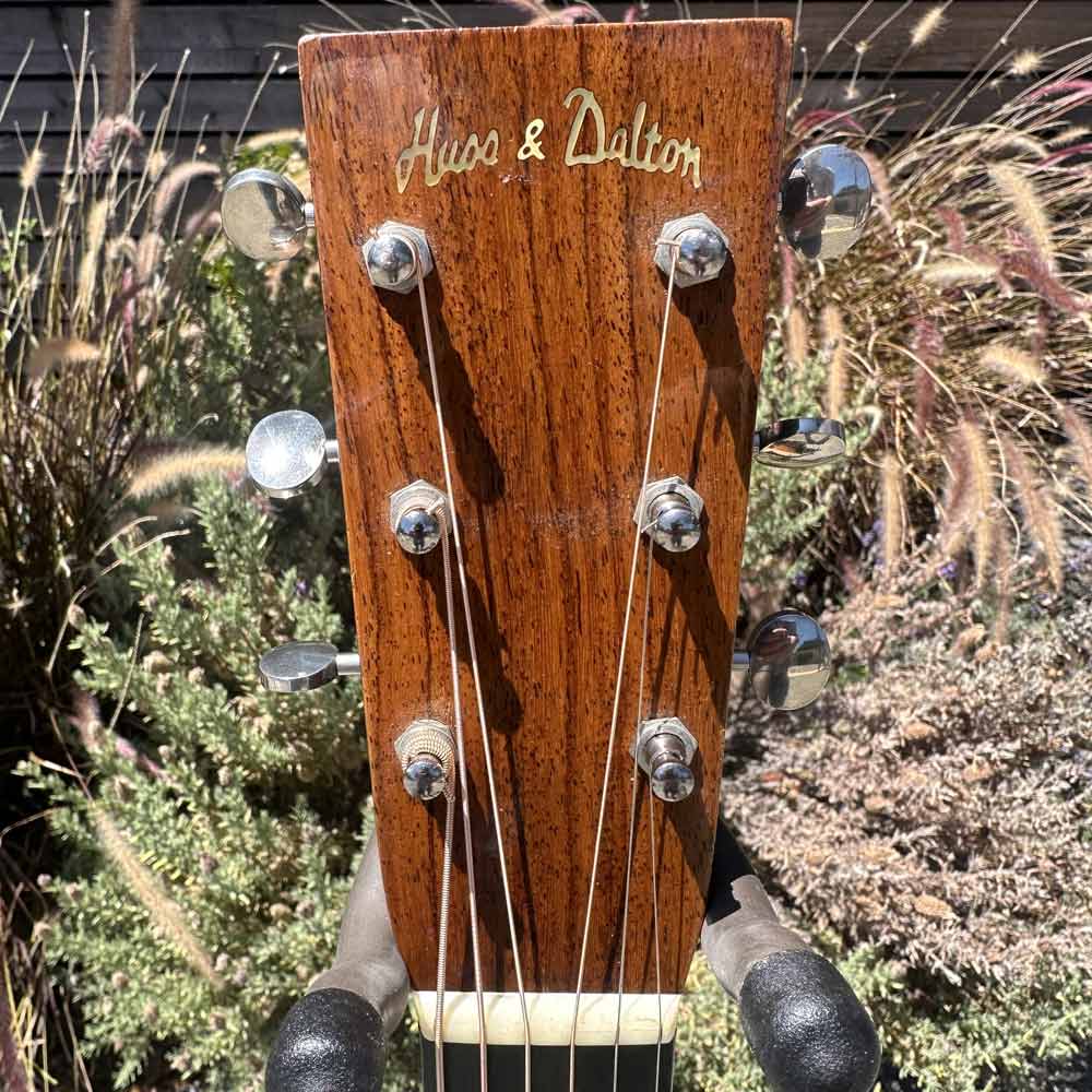 Huss and Dalton TD-R Custom Thermo Cured Red Spruce Top Dreadnought Acoustic Guitar w/ Case (Pre-Owned)