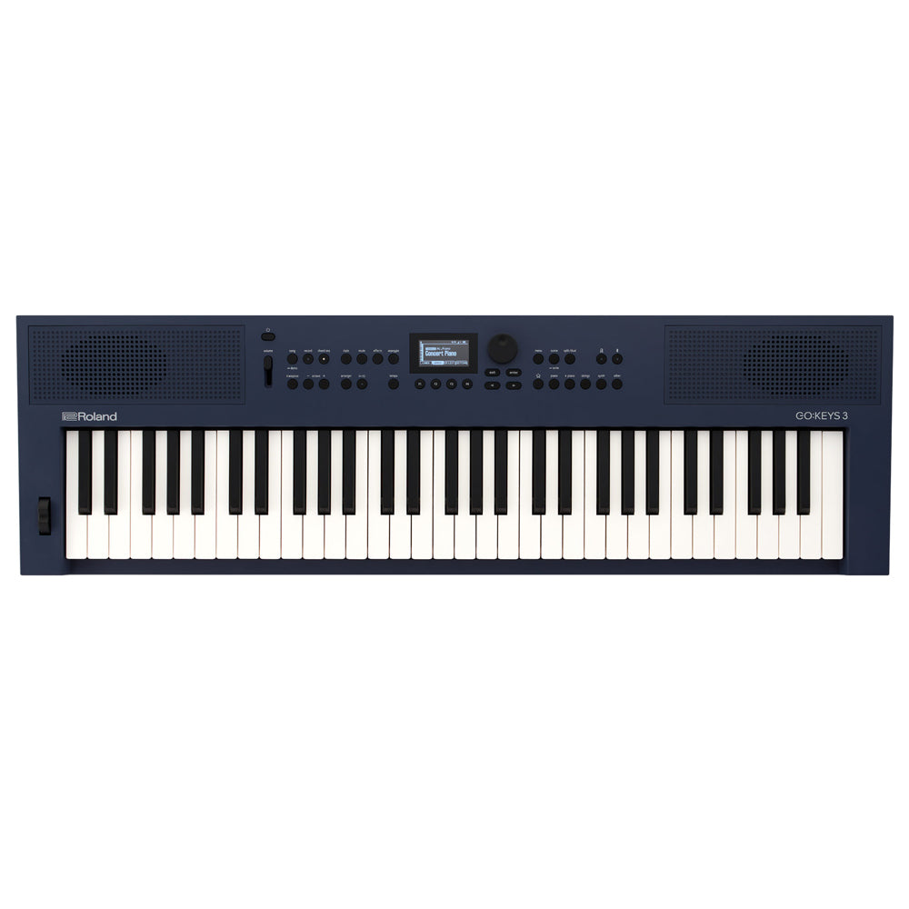 Roland GO:KEYS 3 Music Creation Keyboard - Midnight Blue - Bananas at Large®