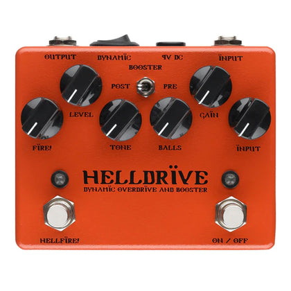 Weehbo Helldrive Dynamic Overdrive and Booster Pedal