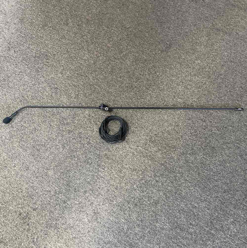 Audix M1250B Miniaturized Condenser Microphone w/ Boom Arm, Cable, and Wind Screen (Pre-Owned)