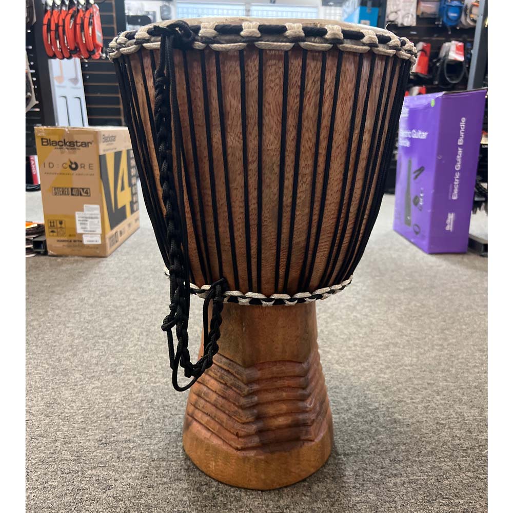 11in Rope Tuned Guinea Wood Goatskin Drum (Pre-Owned) – Bananas At ...