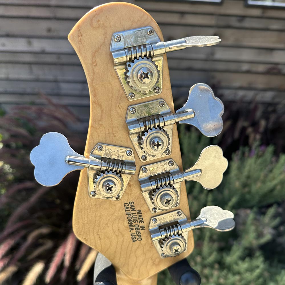 Ernie Ball Music Man 1989 5-H StingRay 5 5-String Bass w/ Original Case - Rare Color Blue Burst (Pre-Owned)