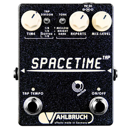 Vahlbruch FX SpaceTime Tap Creme Delay/Echo Pedal with Tap Tempo