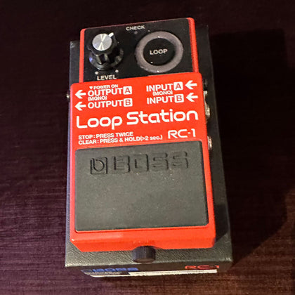 BOSS RC-1 Loop Station Pedal (Pre-Owned)
