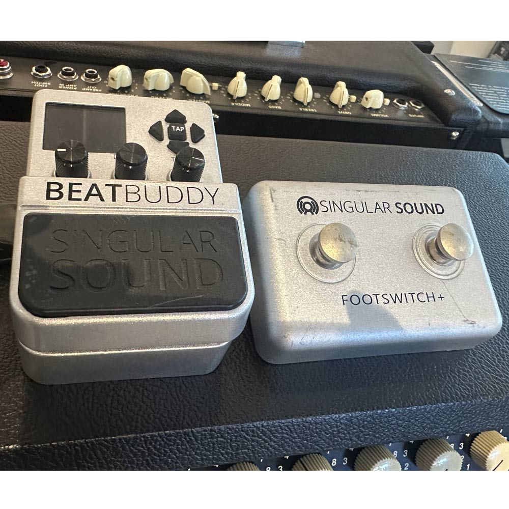 beat pedal Singular Sound Buddy Drum Machine with Footswitch+ (Pre-Owned) CD KING 80 Regaleinsatz badge-Discontinued Choose Flavor:Cherry Berry Ice 24 diverse genres