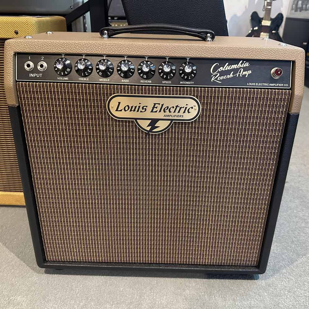 Louis Electric Columbia Reverb 18W 1x12 in. Tube Combo Guitar Amp w/ Cover (Pre-Owned)