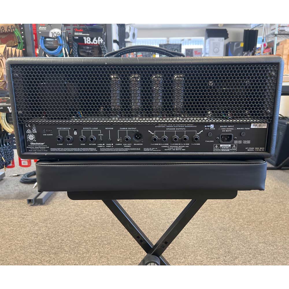 Blackstar HT Stage 100 MKIII 3-Channel 100W Tube Powered Guitar Amp Head (Pre-Owned)