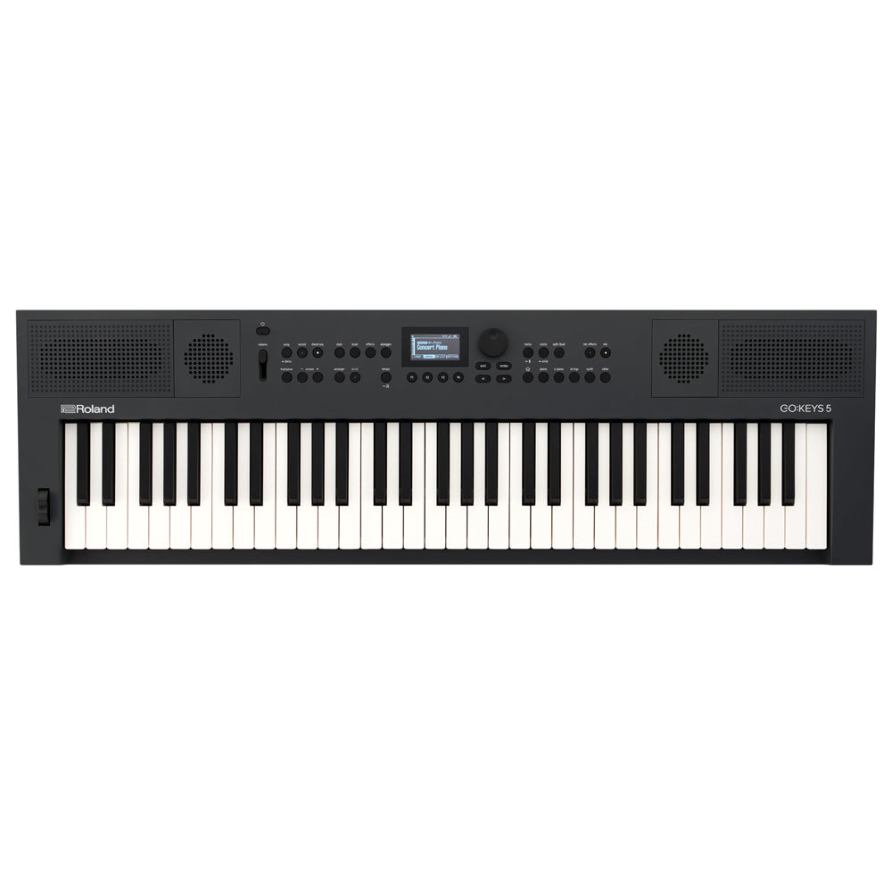 Roland GO:KEYS 5 Music Creation Keyboard - Graphite - Bananas at Large®