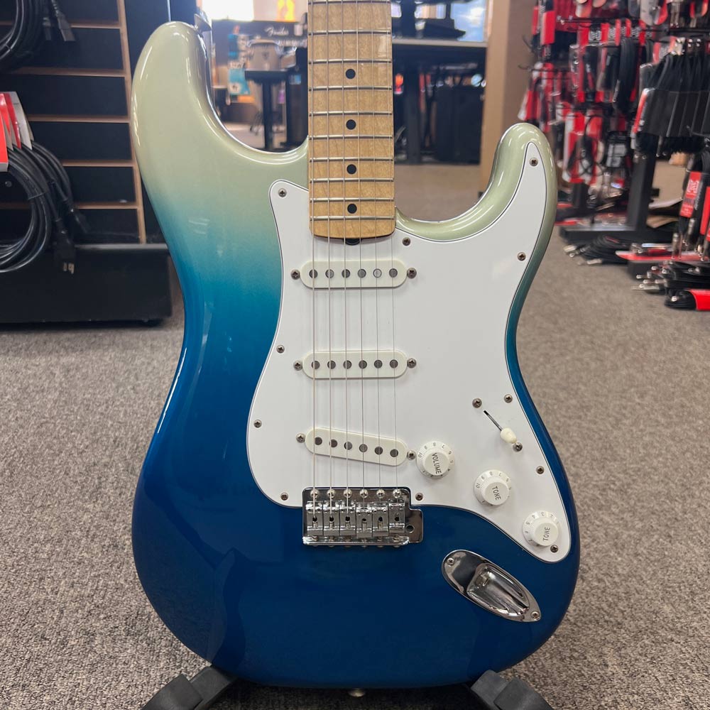 Fender "Dan Smith" Standard Stratocaster Electric Guitar w/ Hard Case - Blue Stratoburst (Pre-Owned)
