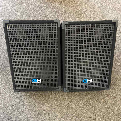 Grindhouse GH12M 12 in. Passive Wedge Floor Monitor Loudspeaker Pair (Pre-Owned)
