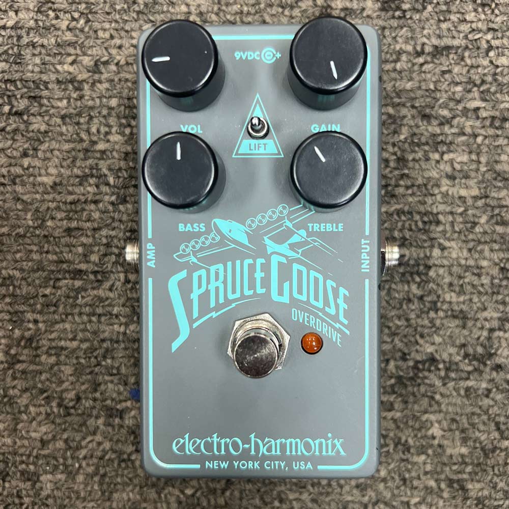 electro harmonix overdrive pedal Electro-Harmonix Spruce Goose Overdrive Pedal (Pre-Owned) – Bananas At Large Inc.® Musical Instruments & Pro Audio
