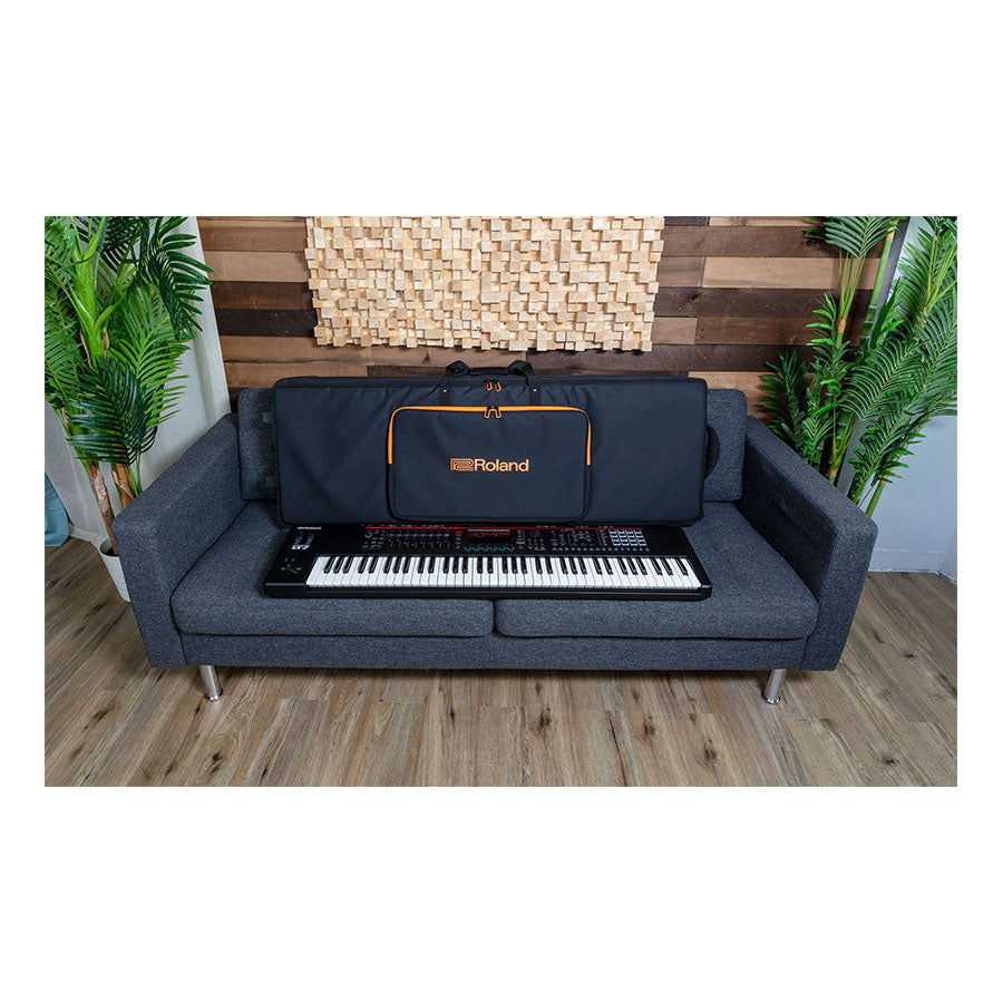 Roland SC-G88W3 Semi-Rigid Keyboard Case with Integrated Wheels for 88-Note Instruments