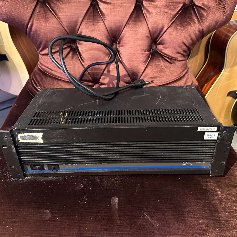 QSC】パワーアンプ model 1400