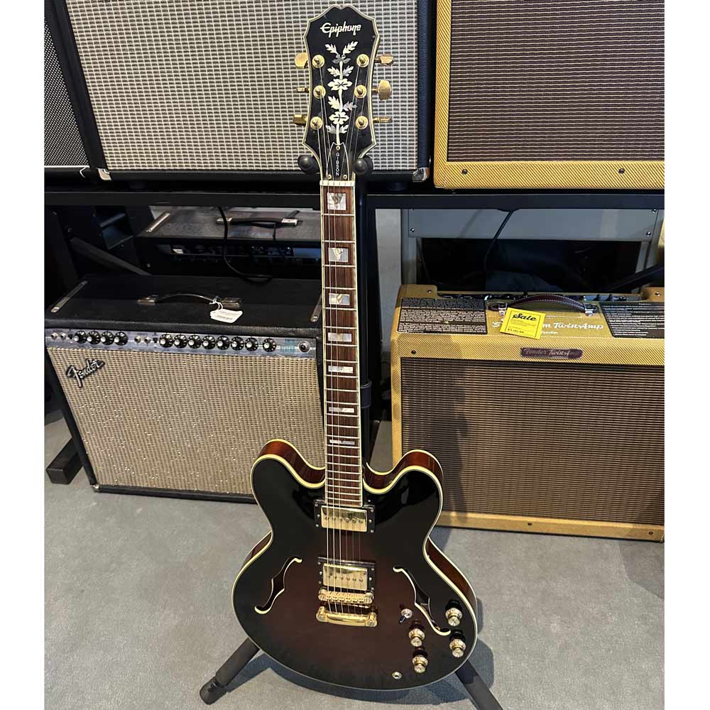 Epiphone by Gibson 1989 MIK Sheraton Semi-Hollowbody Electric Guitar w/ Case (Pre-Owned)