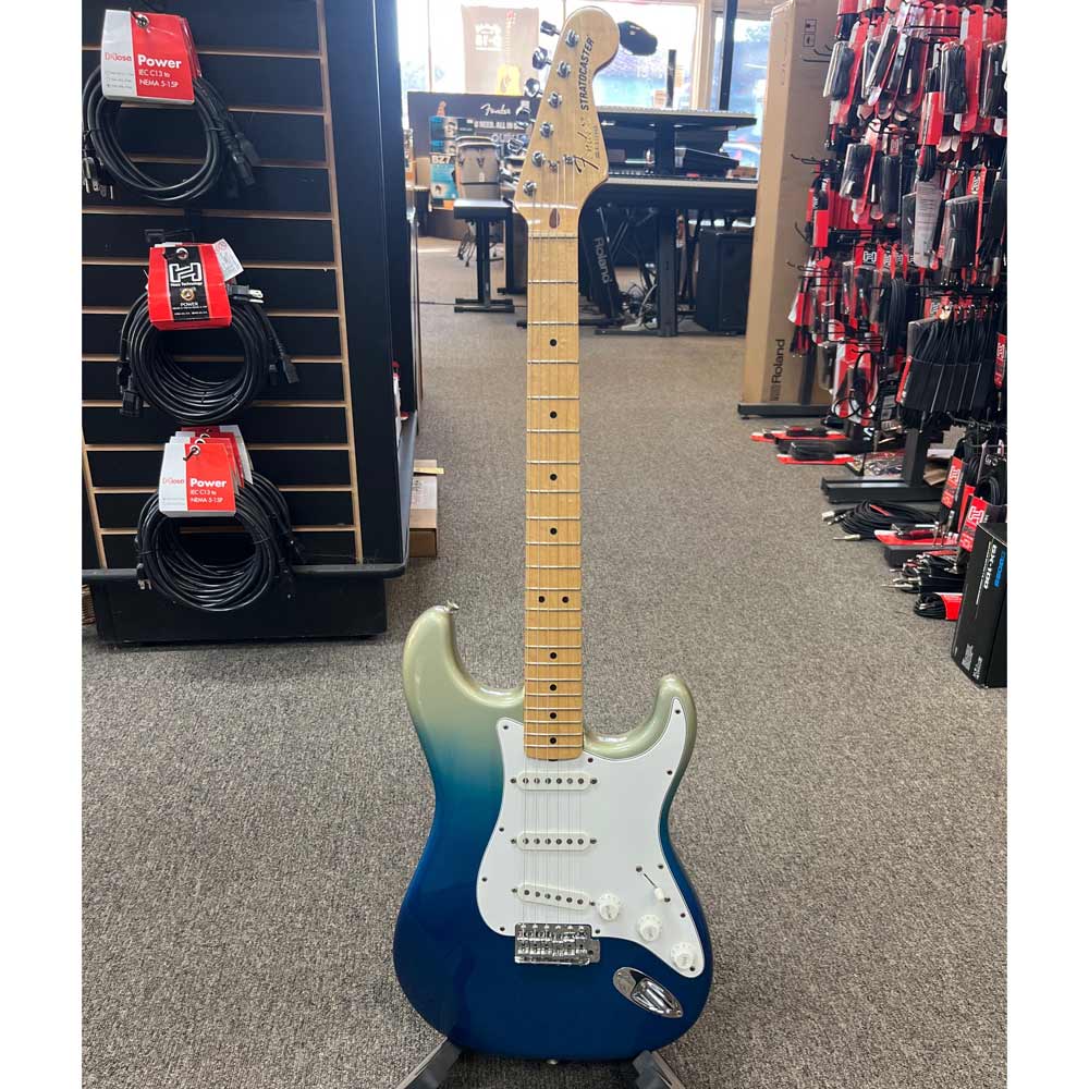 Fender "Dan Smith" Standard Stratocaster Electric Guitar w/ Hard Case - Blue Stratoburst (Pre-Owned)