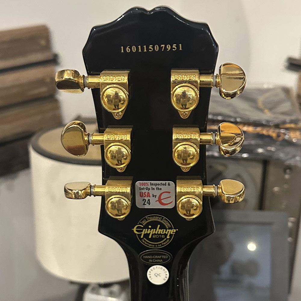 Epiphone Les Paul Custom Pro Lefty Electric Guitar w/ Hard Case (Pre-Owned)