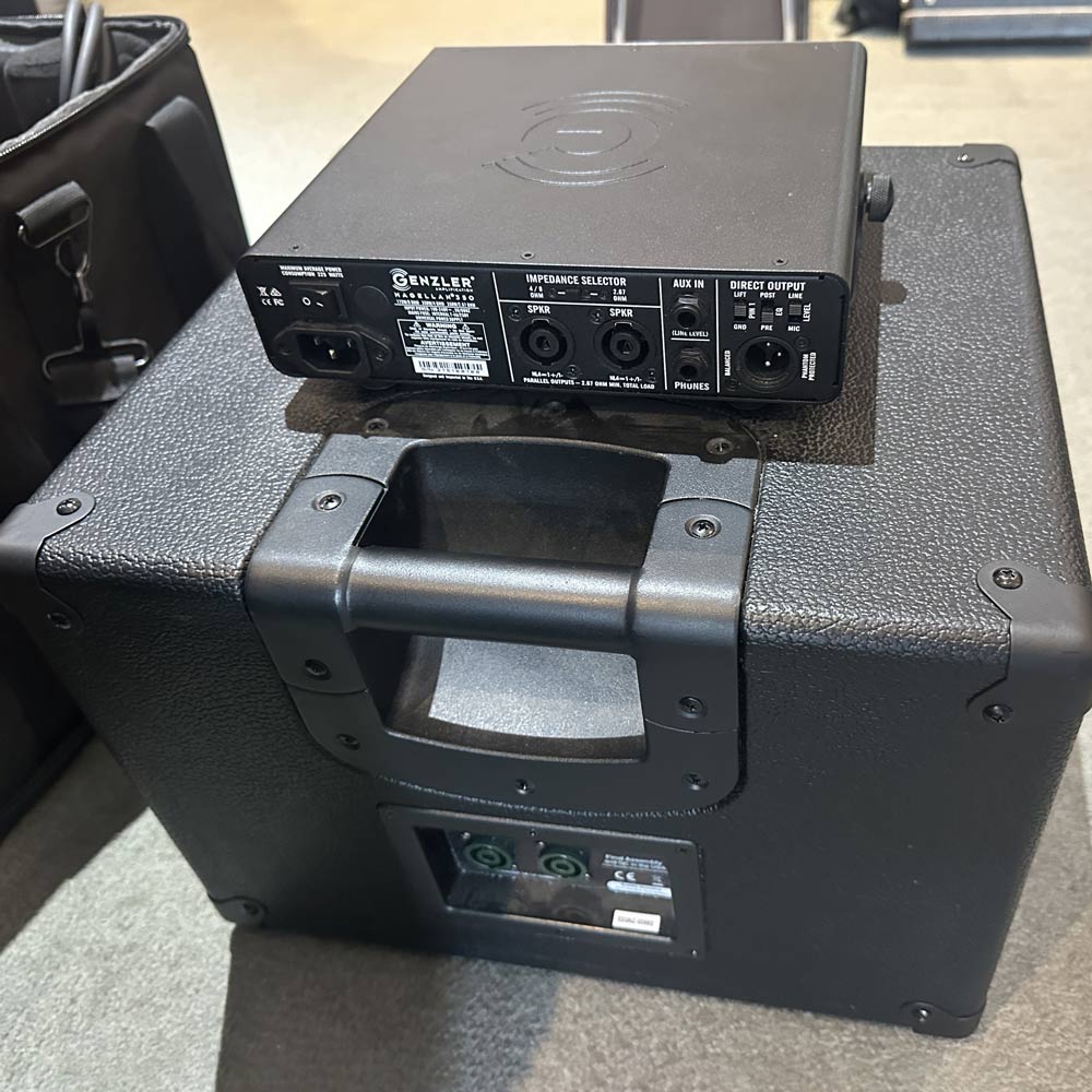 Genzler Series 2 MG350/BA10 Combo Bass Amp Head and Speaker Cabinet Kit w/ Carry Case (Pre-Owned)