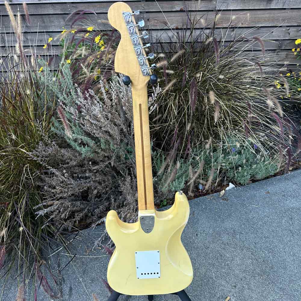 Fender 1974 Stratocaster Vintage Electric Guitar w/ Original Case - Olympic White (Pre-Owned)
