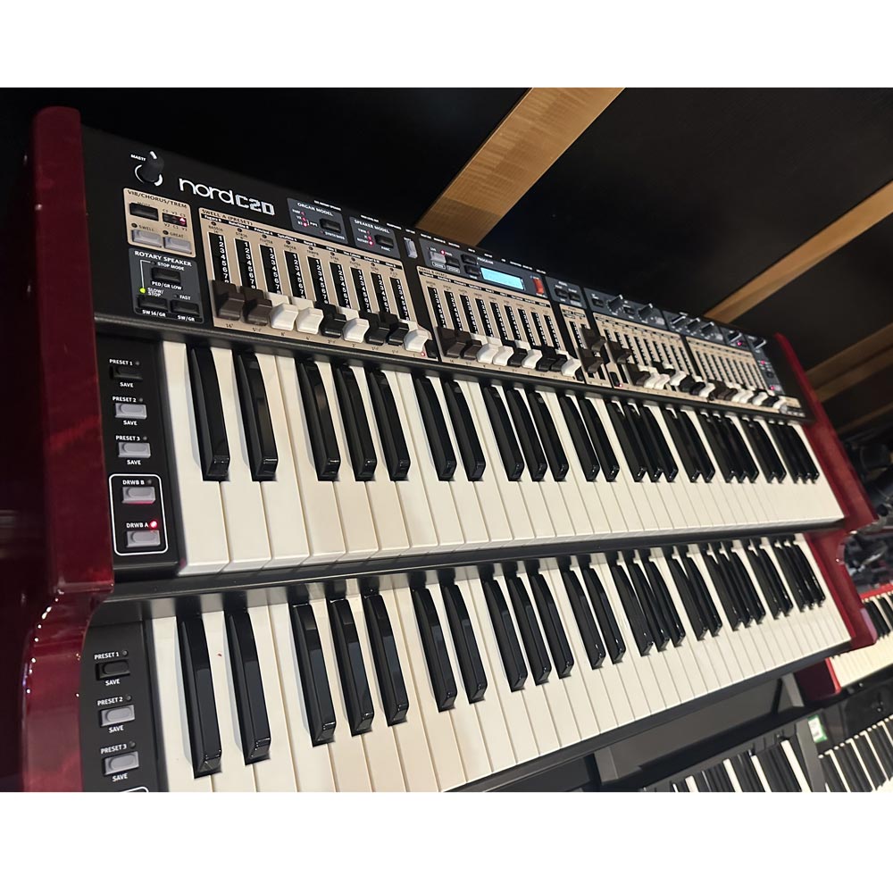 Nord C2D Portable Digital Dual Manual Combo Organ w/ Nord Carry Case (Pre-Owned)