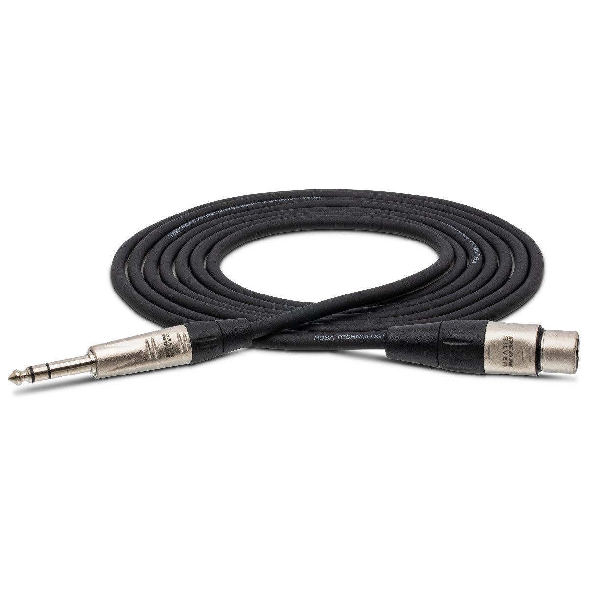 HOSA HXS-010 Pro Balanced Interconnect REAN XLR3F to 1/4 in TRS Cable - 10 ft. - Bananas at Large®