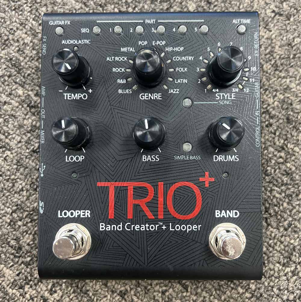 DigiTech TRIO+ Band Creator and Looper Pedal (Pre-Owned)